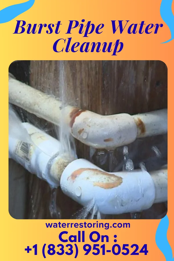Burst Pipe Water Cleanup in Manhattan, NY